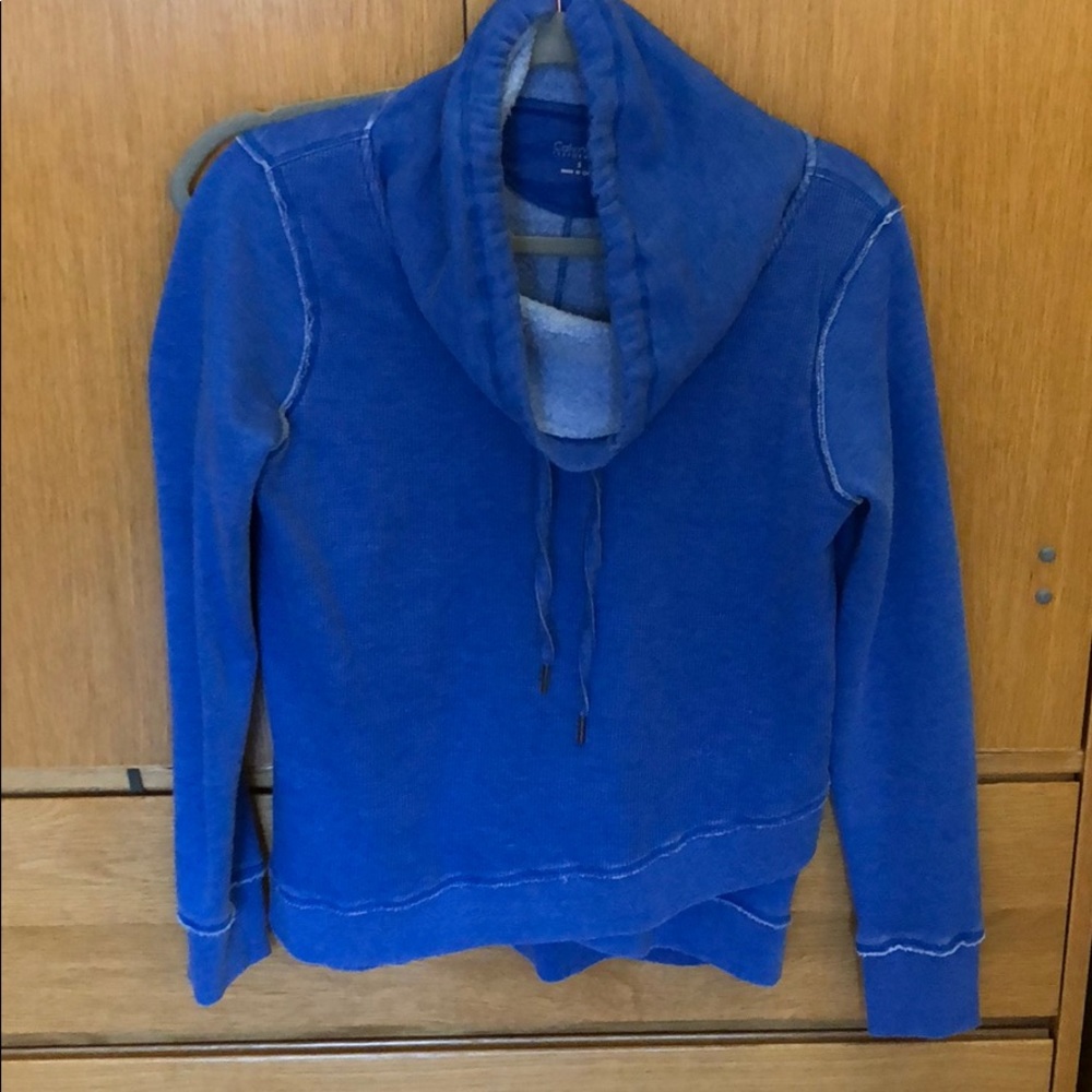 calvin klein blue fleece